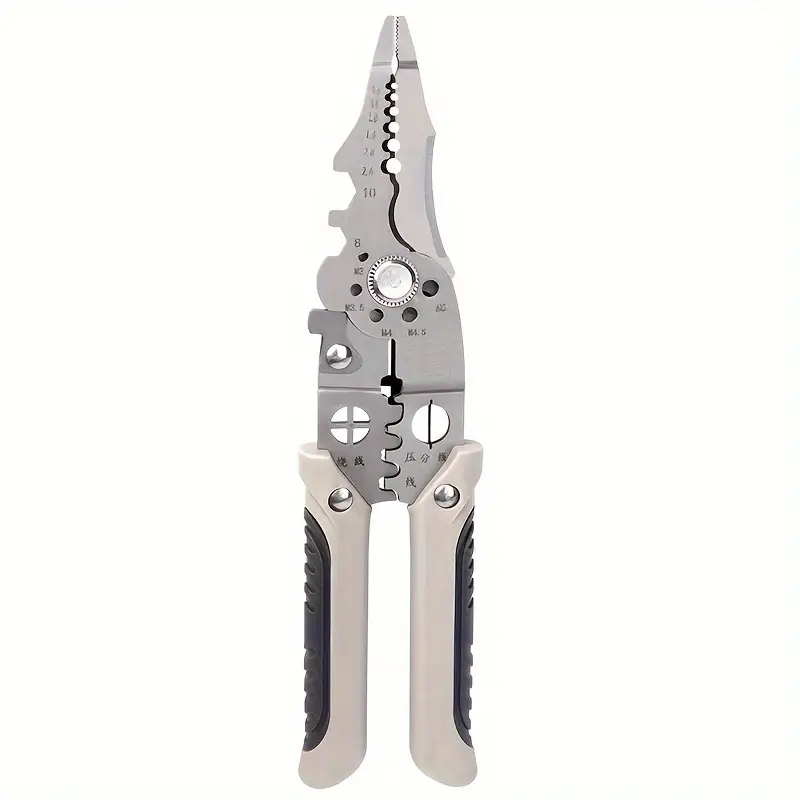 Multi-Functional Stainless Steel Wire Cutter and Stripper Pliers - Image 10